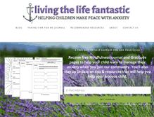 Tablet Screenshot of livingthelifefantastic.com